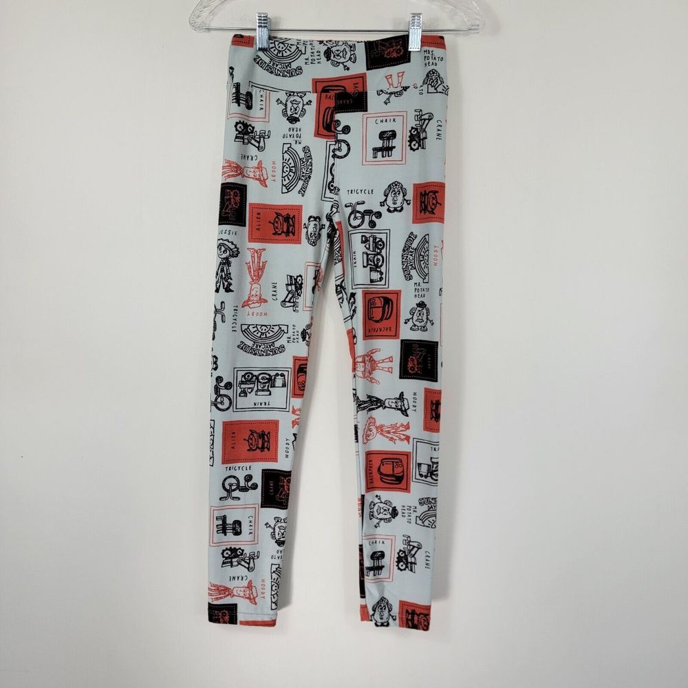 Lularoe Women's One Size Toy Story‎ Leggings Woody Mr Potato Head